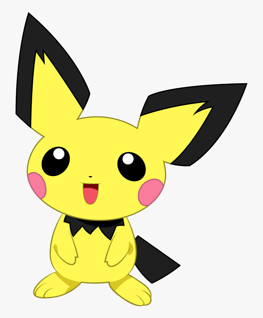 Pikachu Clipart Jpeg - Pichu Pokemon, Transparent Clipart