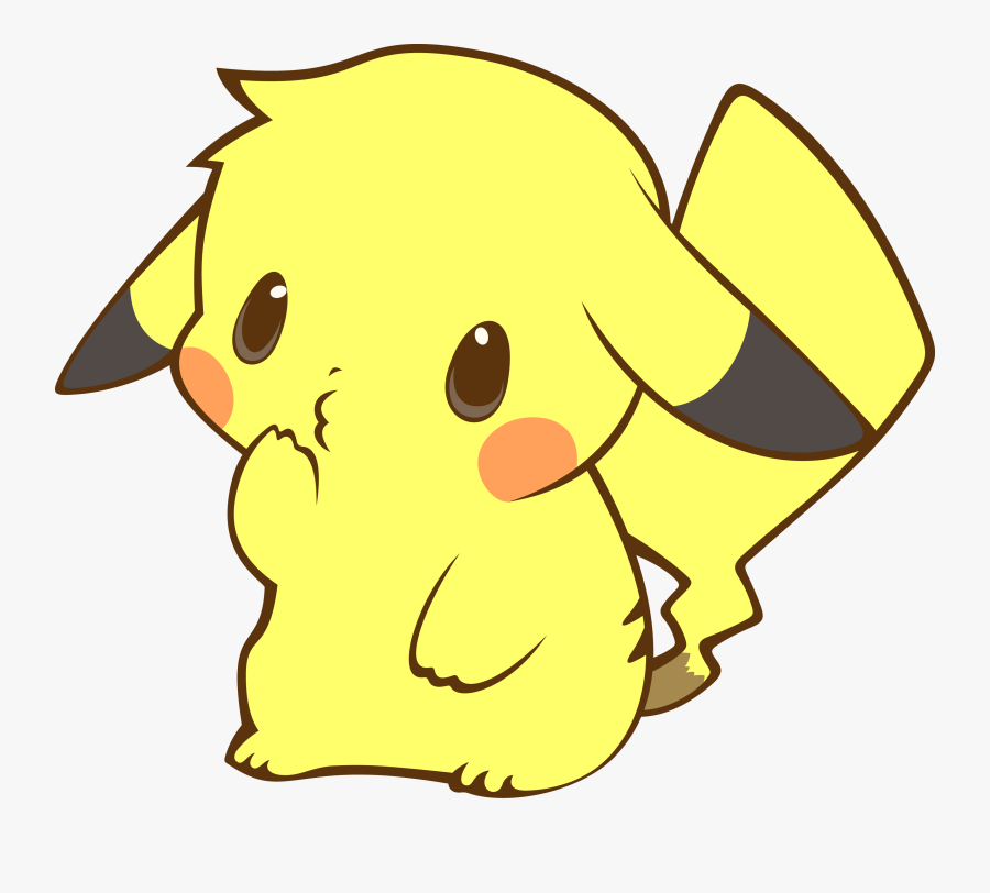 Clip Art Como Desenhar Pikachu - Pikachu With A Black Background, Transparent Clipart