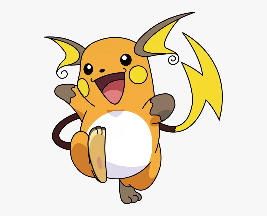 Evolved Version Of Pikachu - Pokemon Raichu, Transparent Clipart