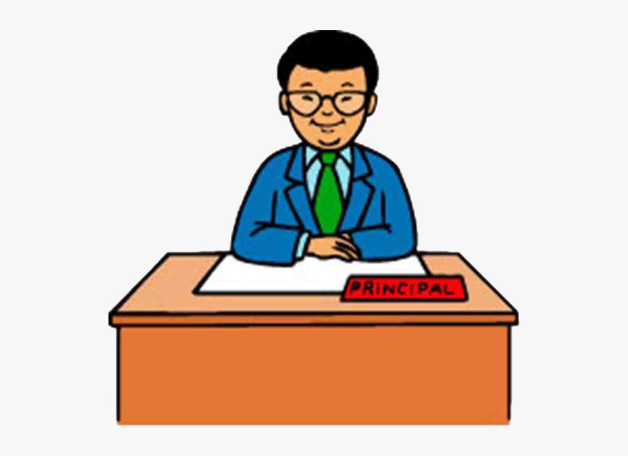 School Leader Cliparts - School Principal Principal Clip Art, Transparent Clipart