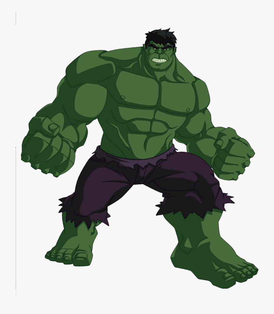 Clip Art Image Avengers Assemble Marvel - Hulk Avengers Assemble Cartoon, Transparent Clipart