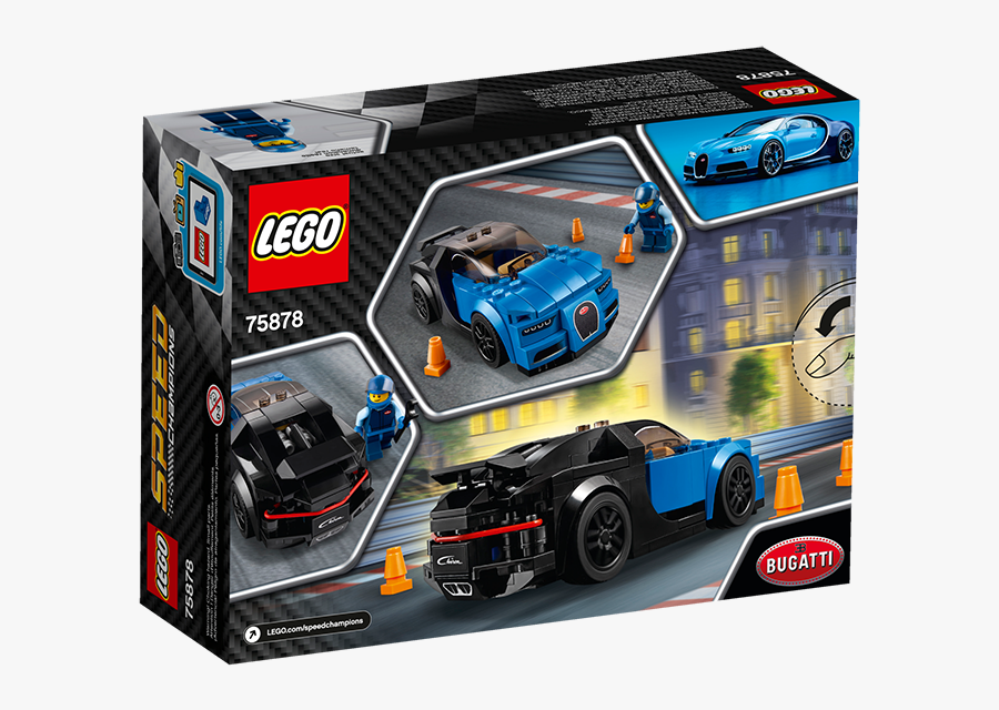 75878 Lego® Speed Champions Bugatti Chiron - Bugatti Chiron Lego Speed, Transparent Clipart
