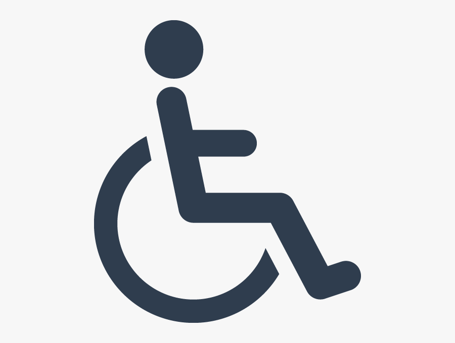 Disability Insurance Link - Simbolo De Rampa Para Discapacitados, Transparent Clipart