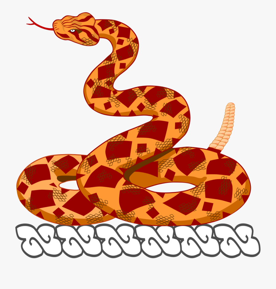 Eastern Diamondback Rattlesnake - B Co 1 200th Infantry, Transparent Clipart
