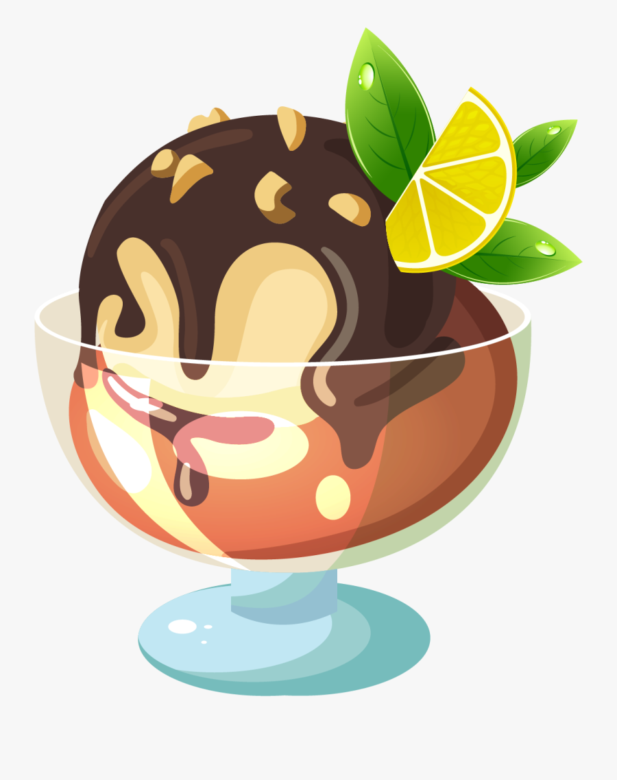 Ice Cream, Transparent Clipart