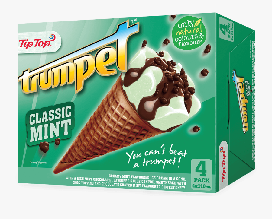 Mint2 X 1340 X1340 - Mint Trumpet Ice Cream, Transparent Clipart