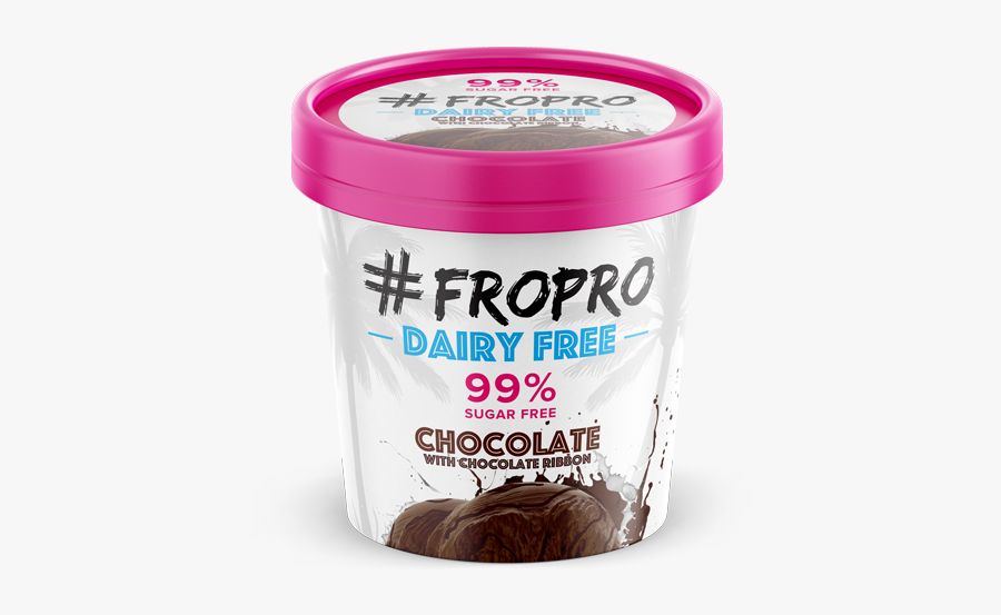 Fropro Dairy Free Ice Cream, Transparent Clipart