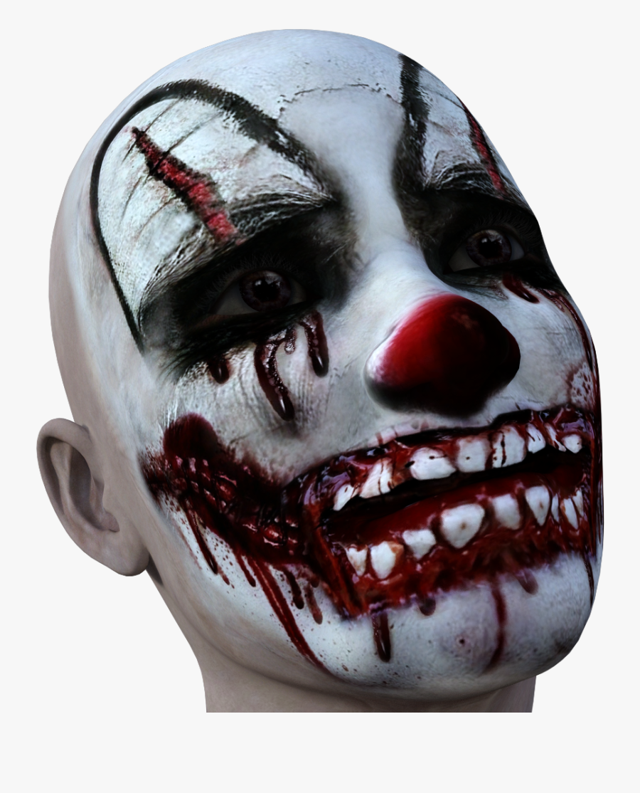 Scary Clown Transparent, Transparent Clipart