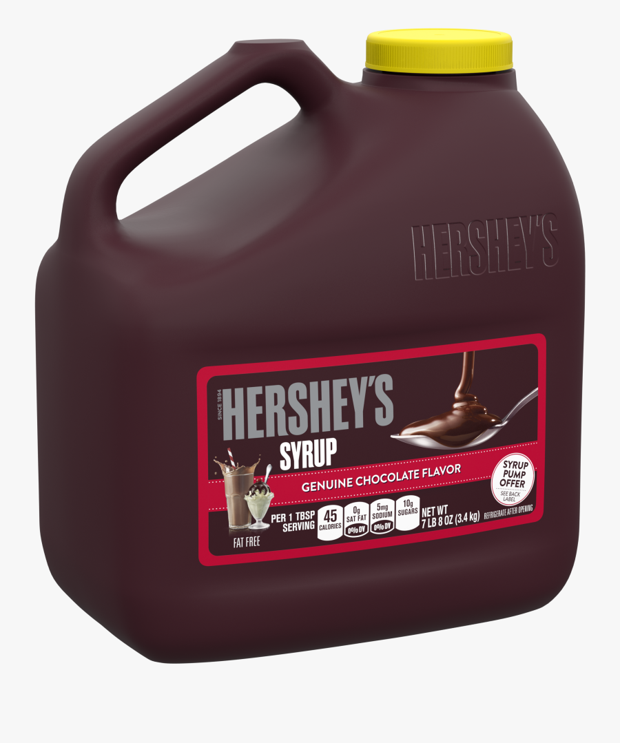 Hershey's Syrup Jug, Transparent Clipart