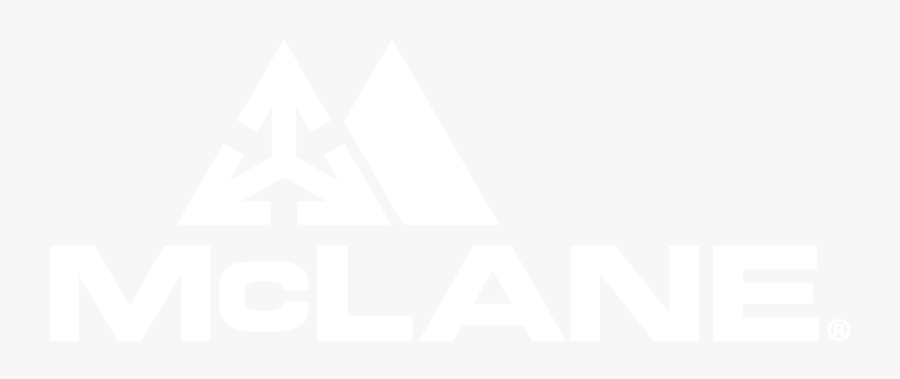 White Mclane Logo, Transparent Clipart