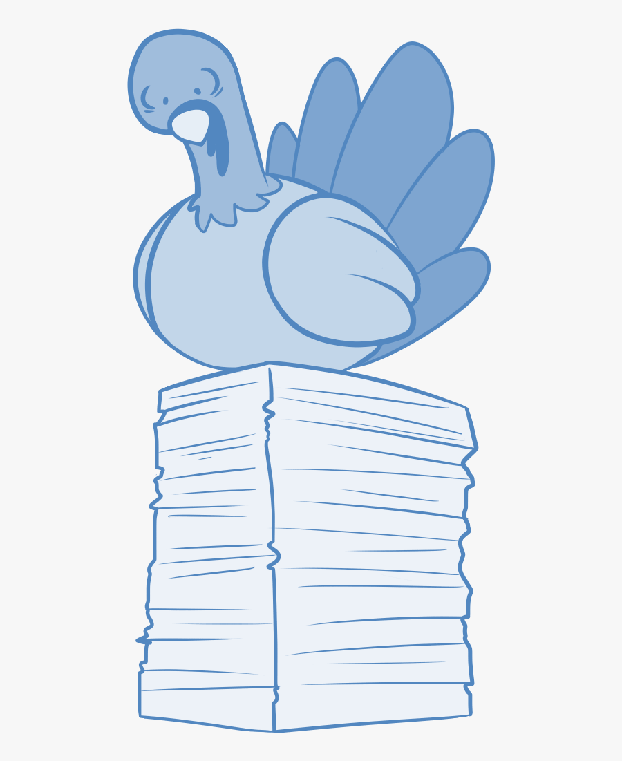 Turkey And Taxes - Cartoon, Transparent Clipart