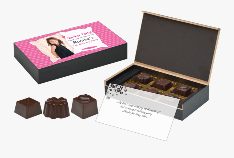 Transparent Slumber Party Png - Chocolate Box Hd, Transparent Clipart