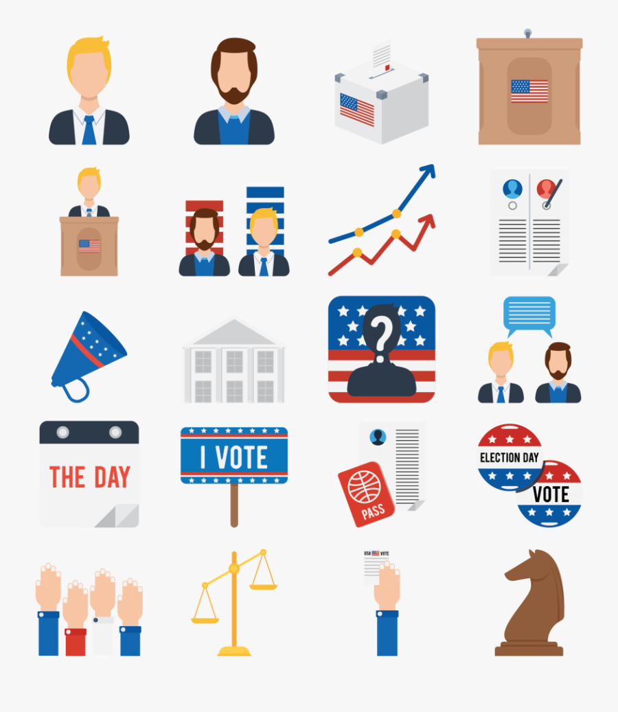 Party Politics - Presidential Elections Logos, Transparent Clipart
