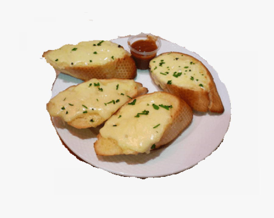 Transparent Garlic Bread Png - Garlic Cheese Bread 3pcs, Transparent Clipart