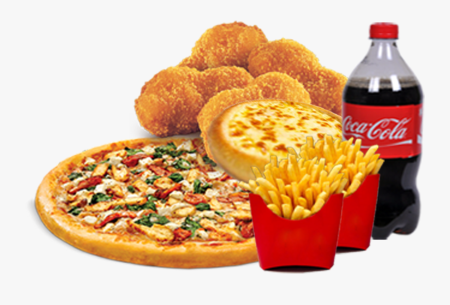 Pizza And Fries Png - Pizza And Chips Png, Transparent Clipart