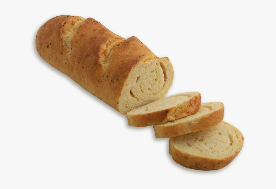 Sliced Bread - Baguette Slices Transparent, Transparent Clipart
