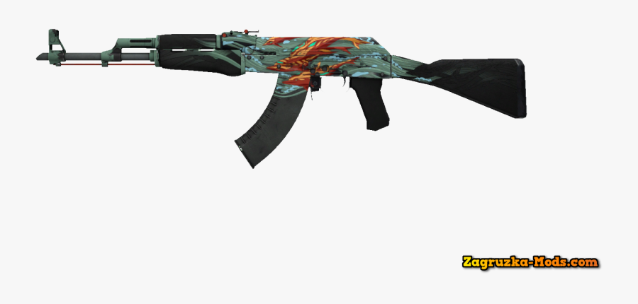 Ak-47 Aquamarine Revenge Skin For Cs - Spectrum 2 Case Skins, Transparent Clipart
