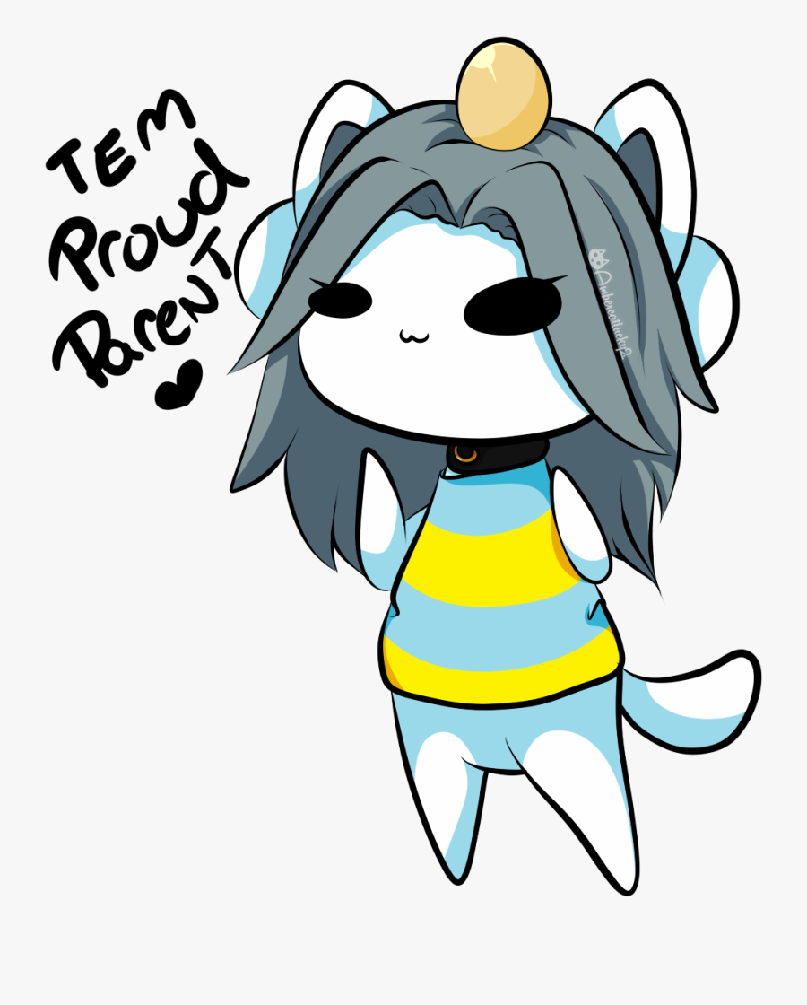 Temmie's Egg Will Hatch, Transparent Clipart