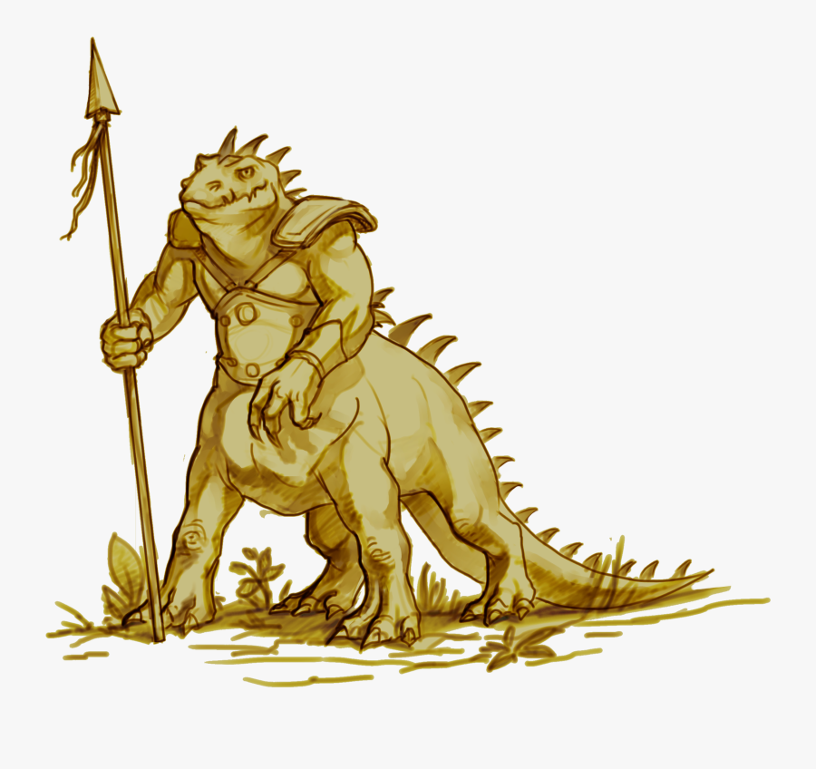 Dragonkin - Yellow Dragonkin, Transparent Clipart