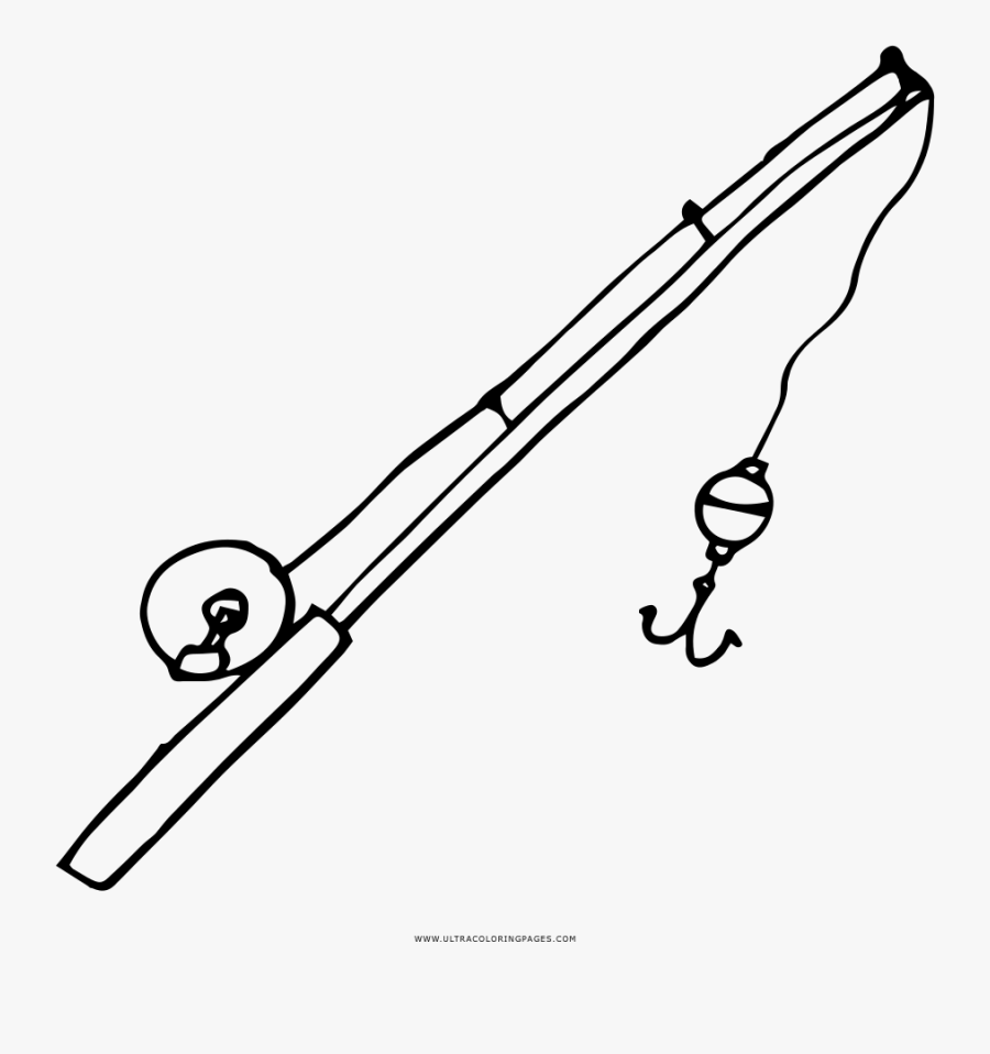 Canna Da Pesca Disegno, Transparent Clipart