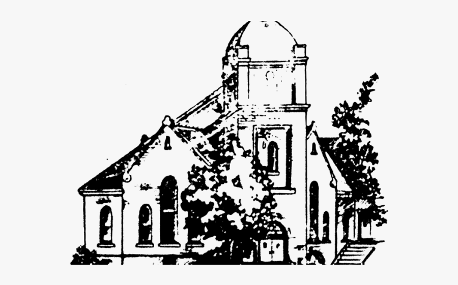 Old Church Png, Transparent Clipart