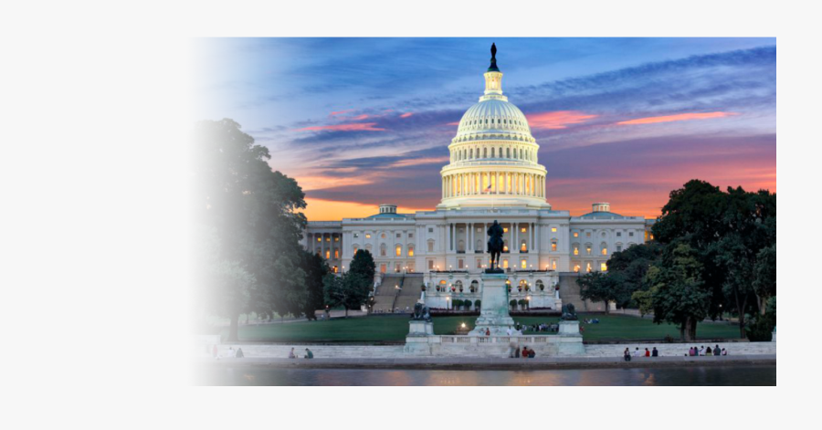 Transparent Capital Building Png - Washington Dc Summer, Transparent Clipart