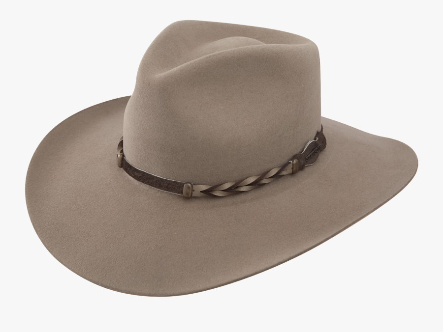 Transparent Cowboy Hat Png Transparent - Stetson Men's 4x Drifter Buffalo Felt Pinch Front Cowboy, Transparent Clipart