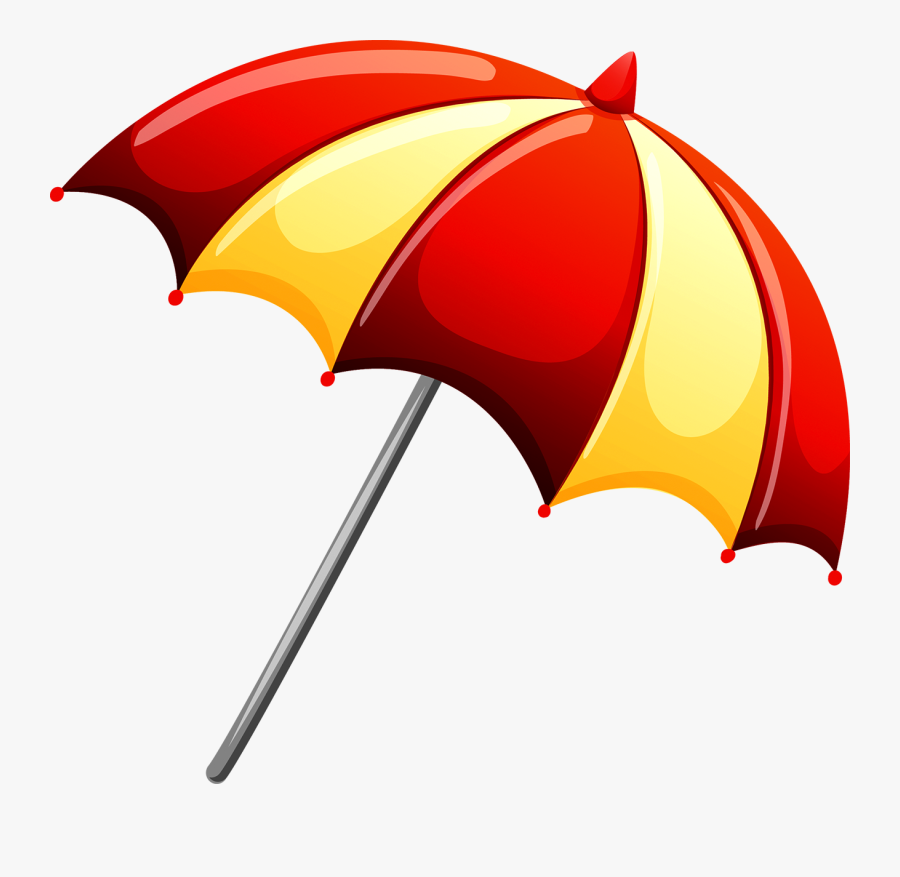 Clip Umbrellas Personal - Two Things Related To Summer Season, Transparent Clipart