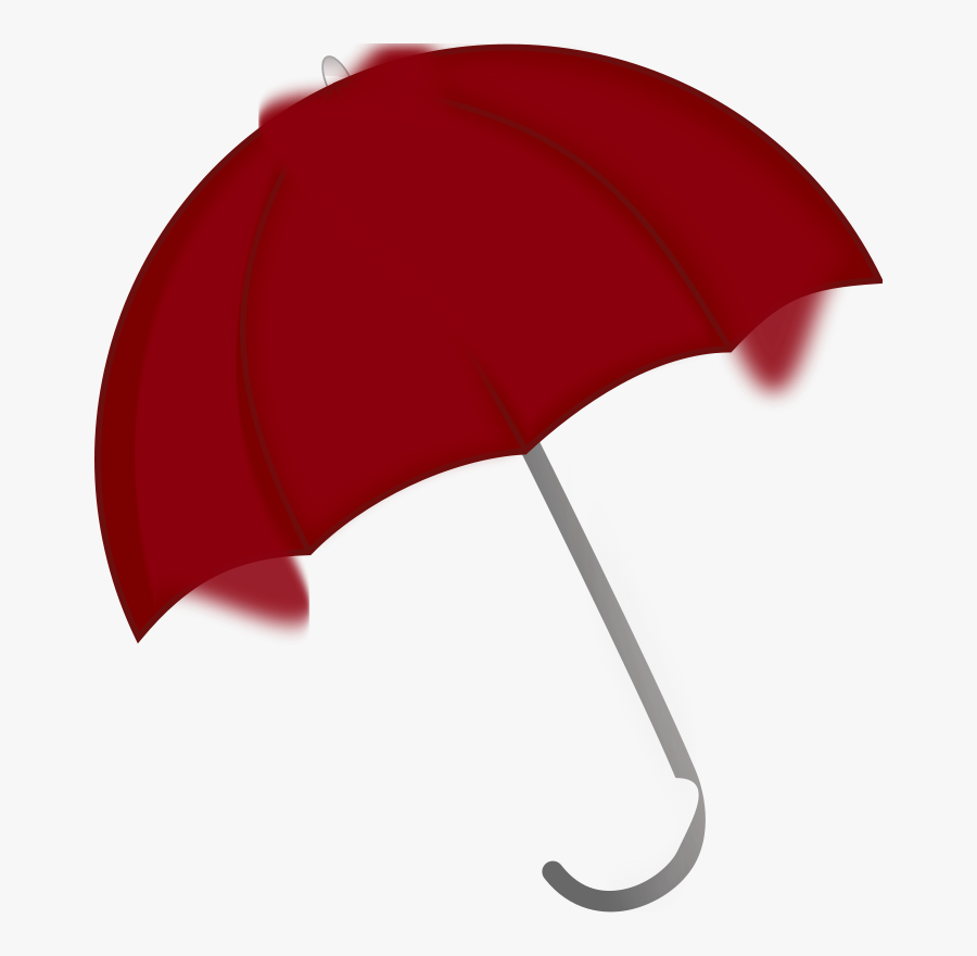 Red Umbrella - Umbrella Clip Art, Transparent Clipart