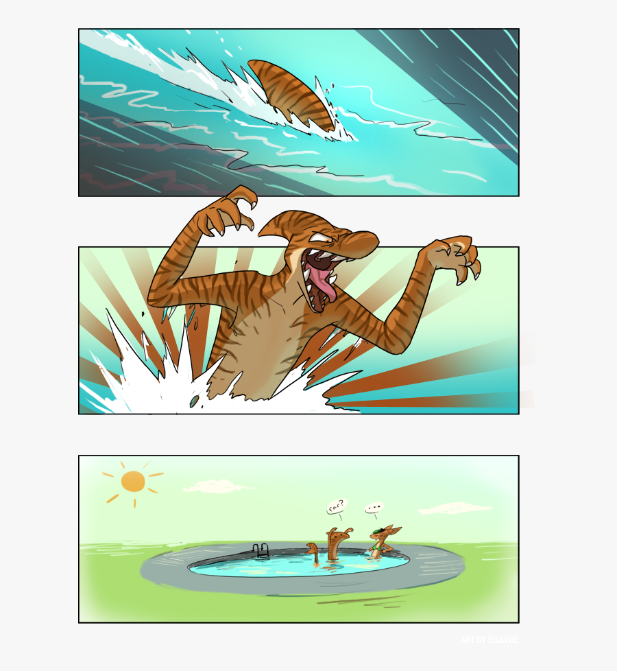 Transparent Shark Attack Png - Illustration, Transparent Clipart