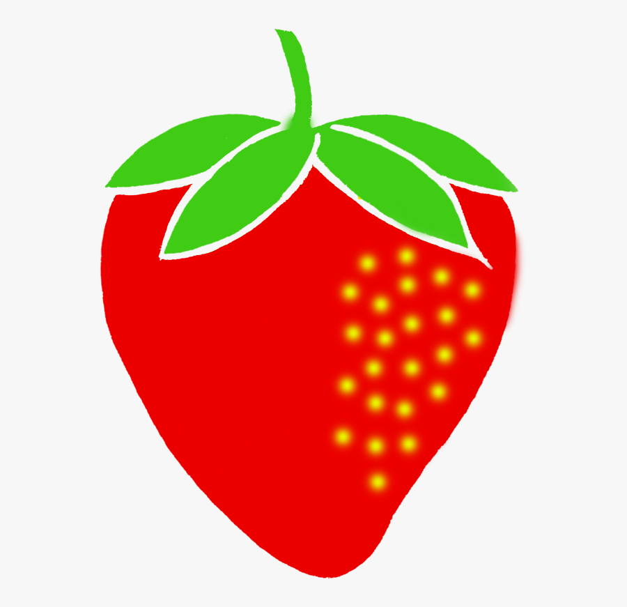 Editing Line Drawings Kirstys - Strawberry Drawing Colour, Transparent Clipart