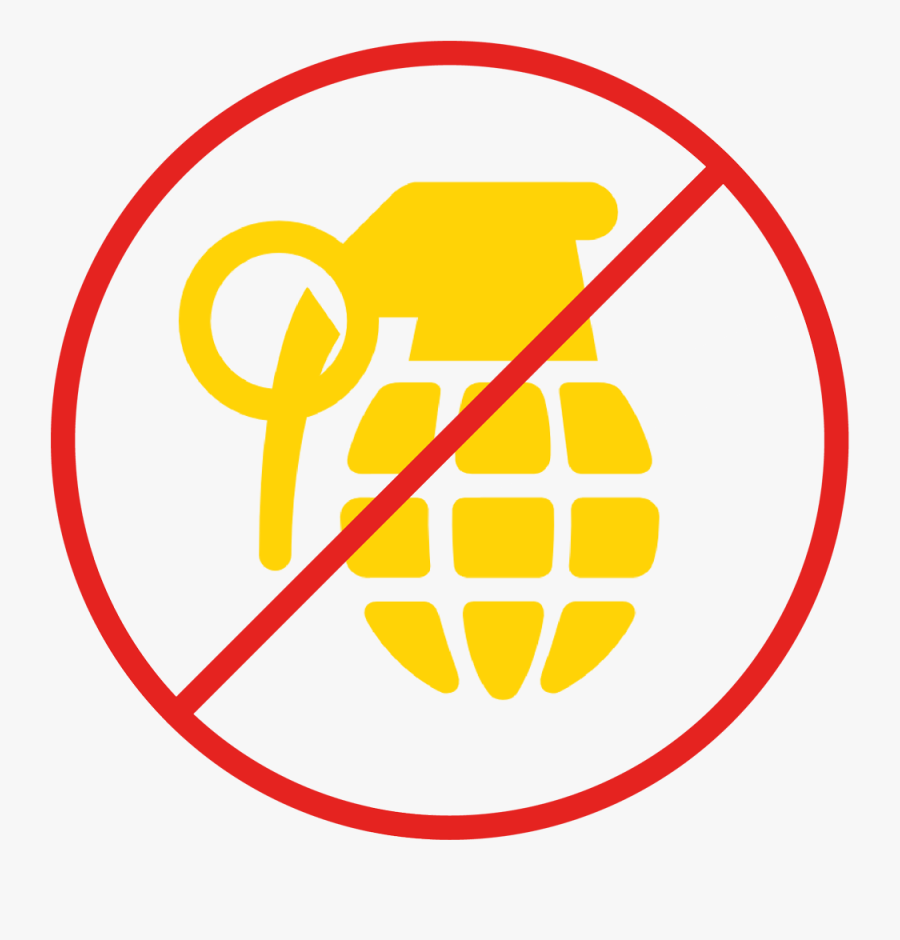 No Arms - Drinking Not Allowed Logo, Transparent Clipart