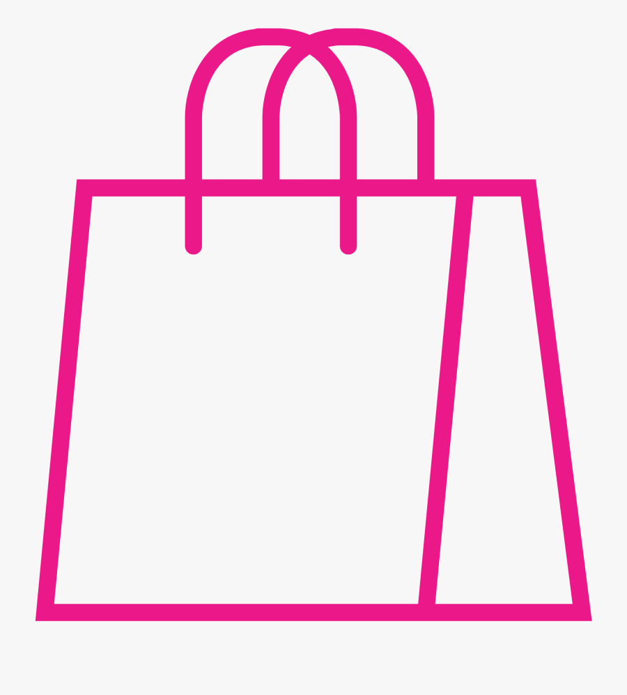 Shopping Bag Icons Png White, Transparent Clipart