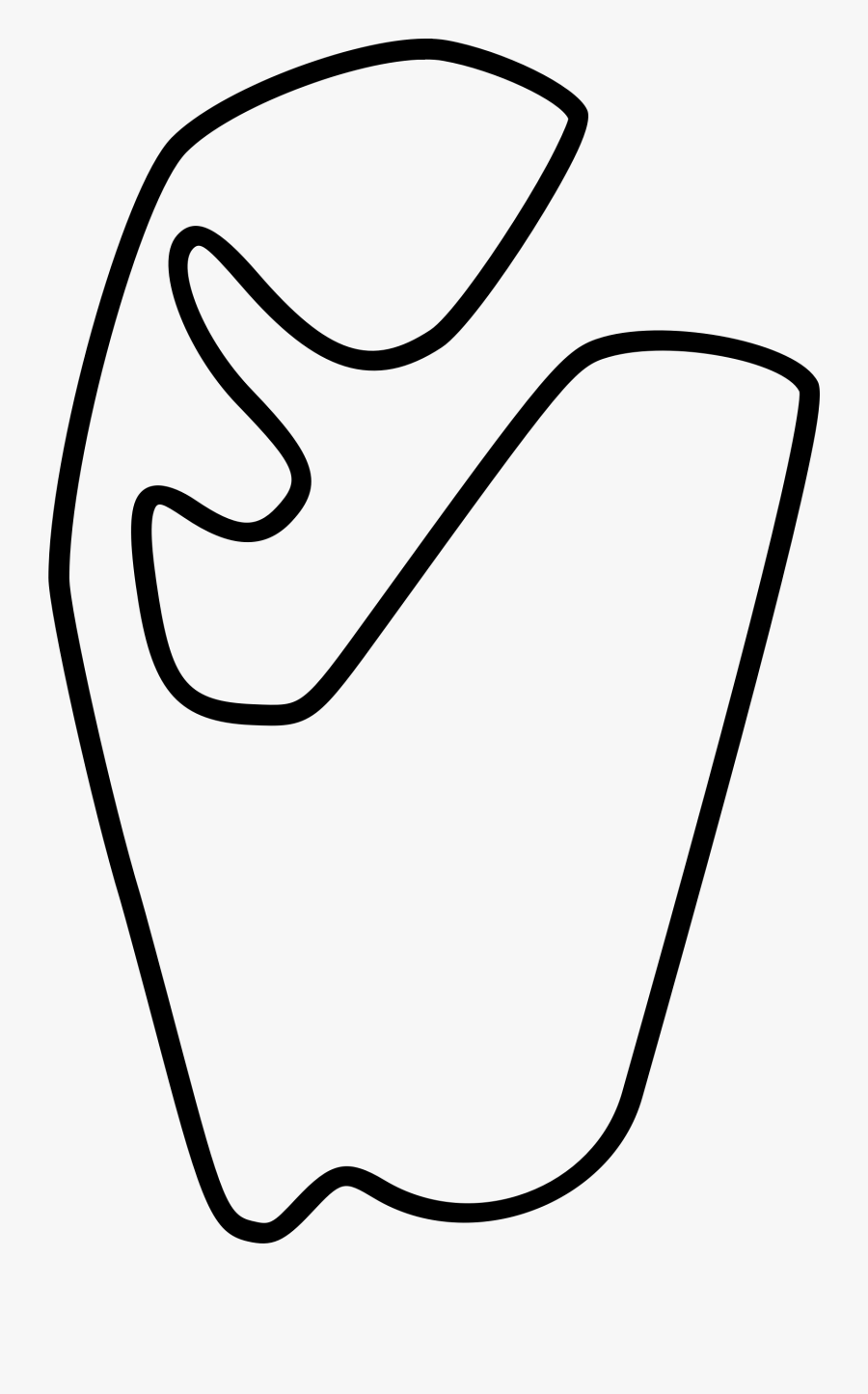 Autódromo José Carlos Pace Circuit Vector, Transparent Clipart
