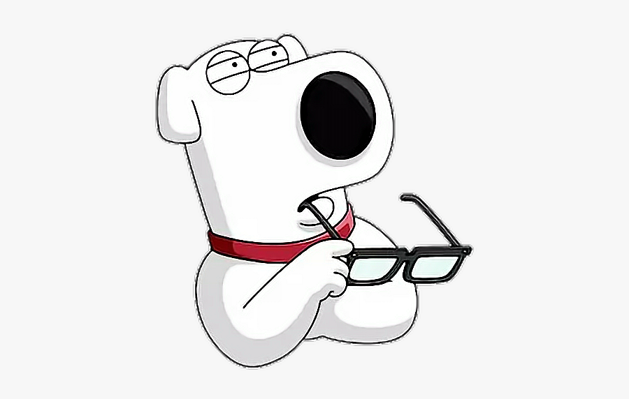 #familyguy #cartoon #brian - Brian Sticker Family Guy, Transparent Clipart