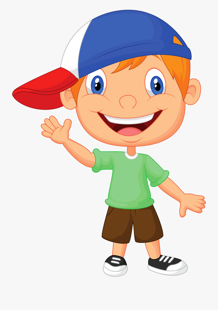 Boy Clipart Little - Cartoon Boy No Background, Transparent Clipart