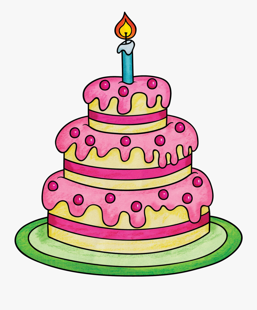 Birthday Cake Torte Gift - Cake Transparent Background Free, Transparent Clipart
