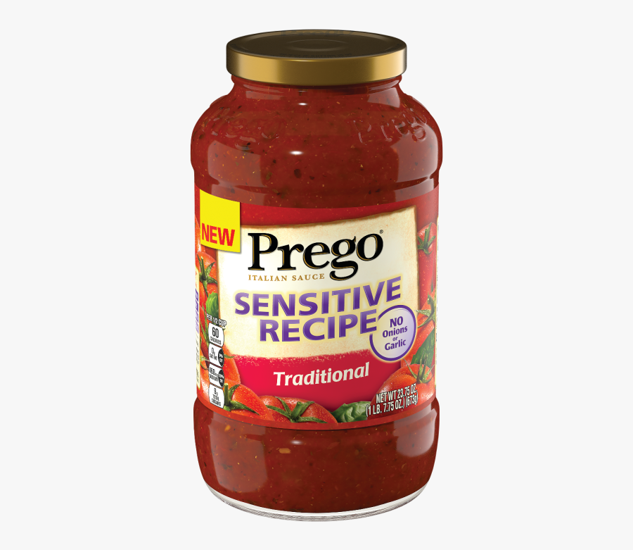 Sensitive Recipe Italian Pasta - Prego Sauce Low Sodium, Transparent Clipart