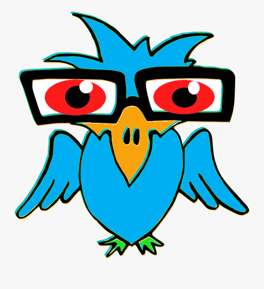 Clip Art Eagle Eye - Bird Glasses Drawing, Transparent Clipart