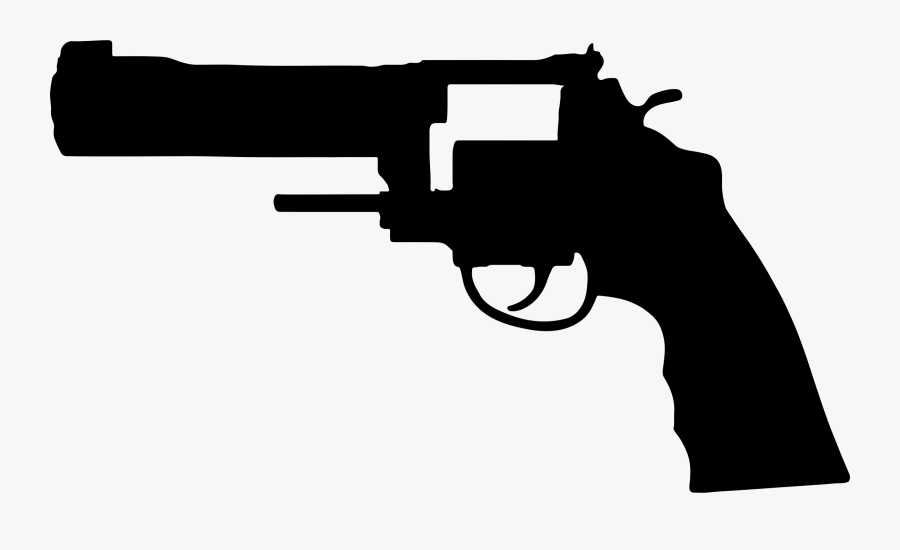 Revolver Firearm Handgun Pistol - Smith And Wesson 357 Magnum, Transparent Clipart