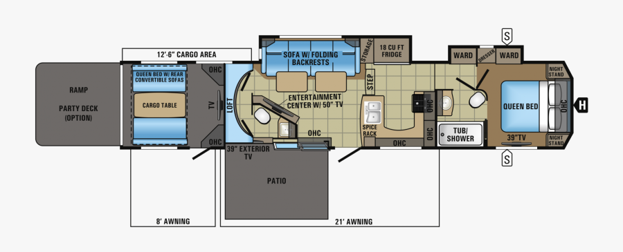 Jayco 5th Wheel Toy Hauler Floor Plans Gurus Floor 2018