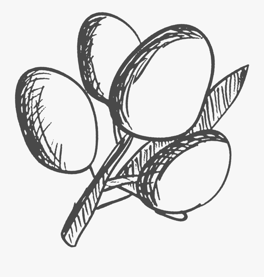 Clip Art Hand Painted Olives Transprent, Transparent Clipart