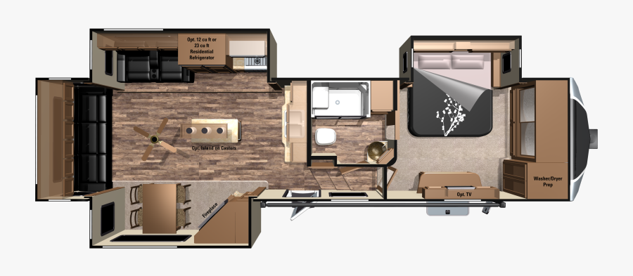 2018 Open Range Fifth Wheel, Transparent Clipart