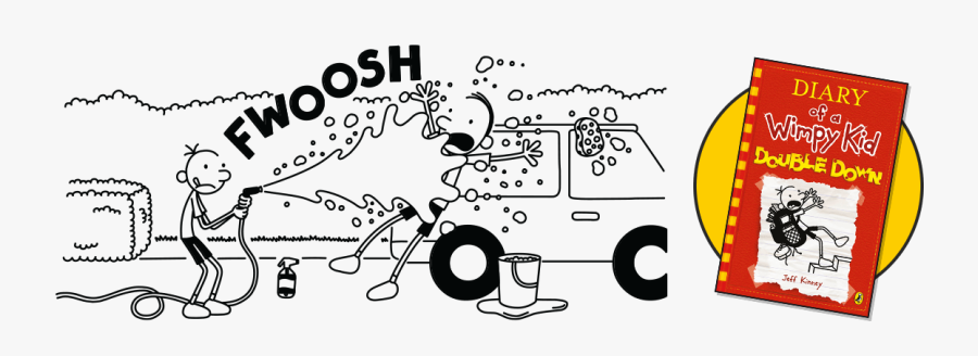 Diary Of A Wimpy Kid Double Down Gif, Transparent Clipart