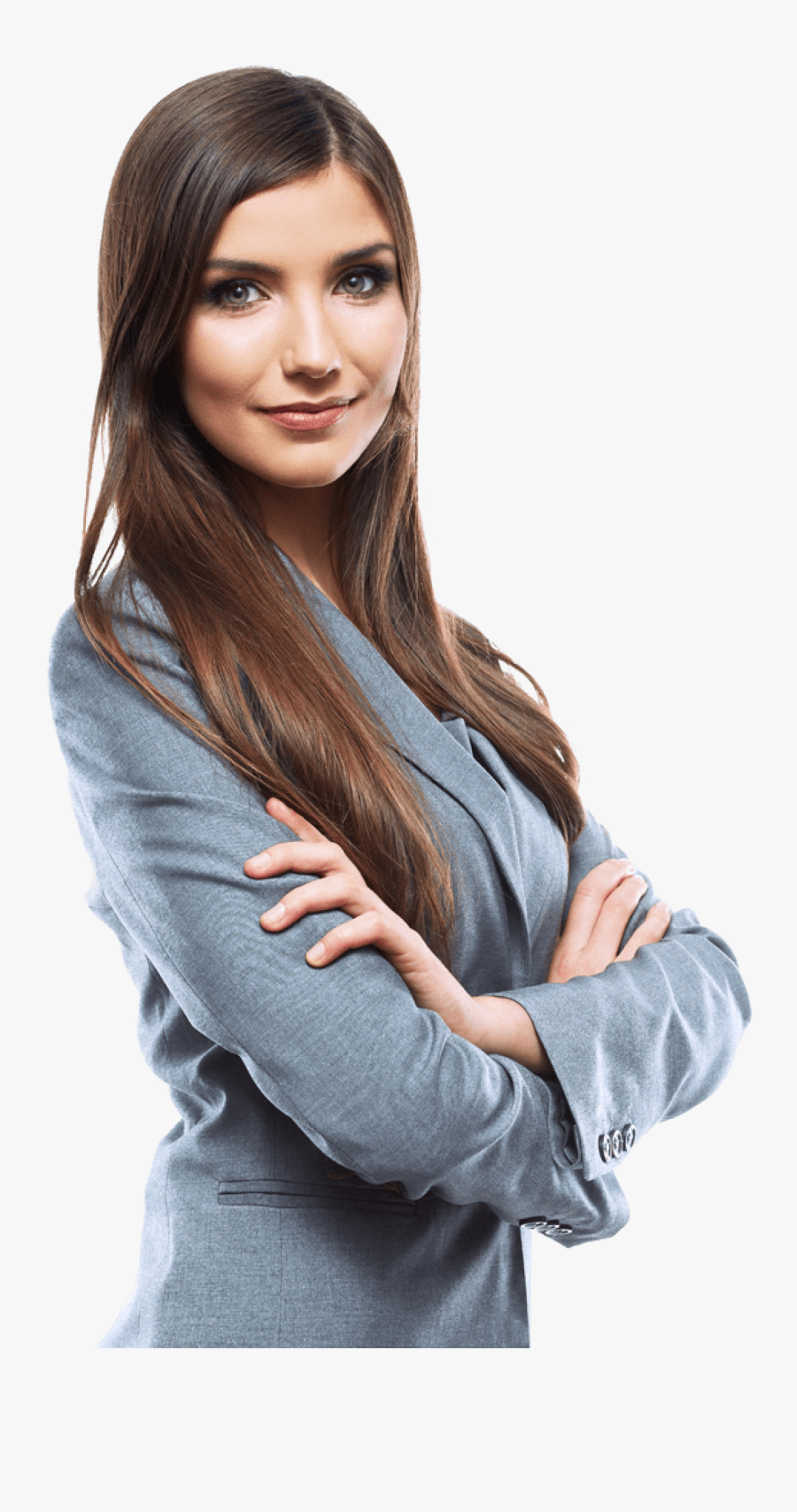 Woman Png Office - Stock Photo Of A Woman, Transparent Clipart