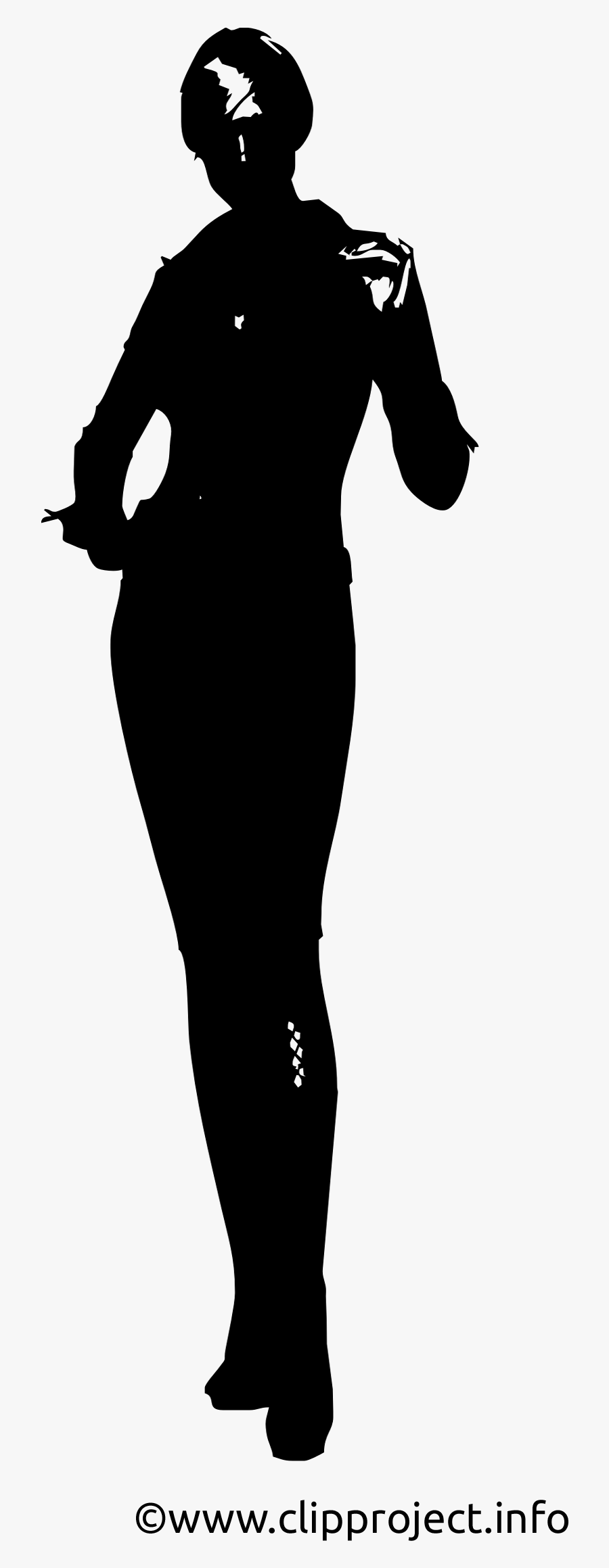 Business Women Clipart - Male Violinist Silhouette, Transparent Clipart