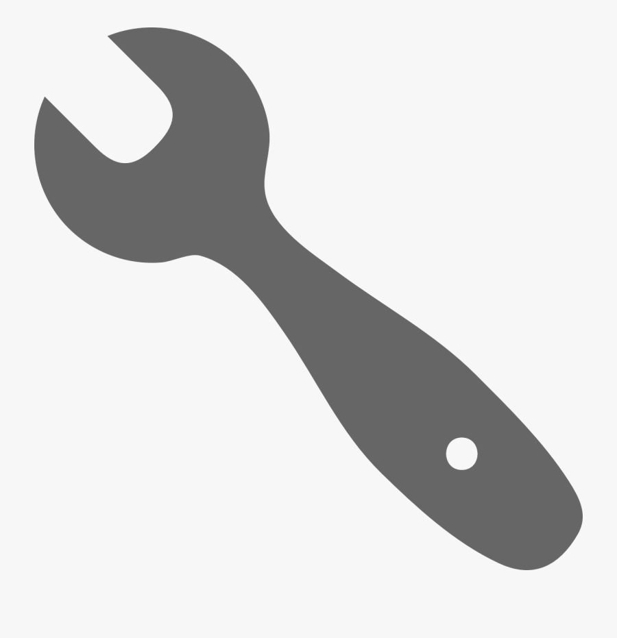 Wrench Clipart Socket - Tool Grey Icon Png, Transparent Clipart