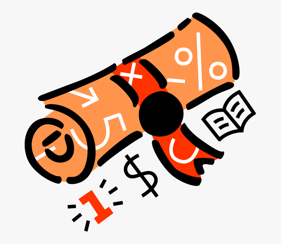 Transparent Cap And Diploma Png, Transparent Clipart