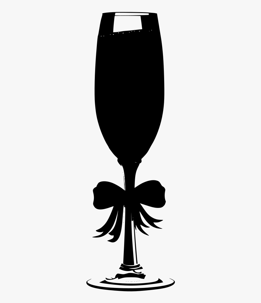 Champagne Stemware, Transparent Clipart