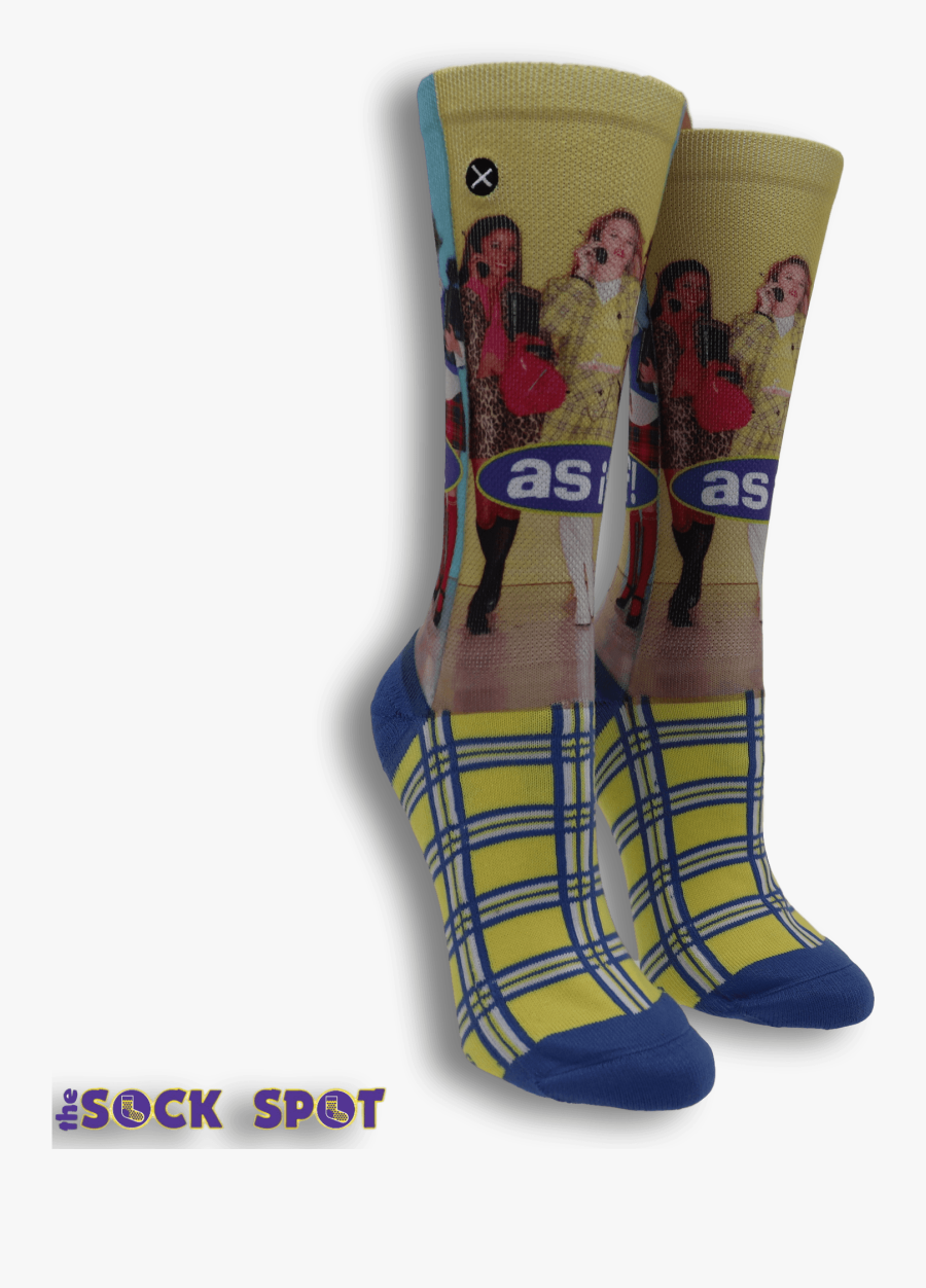 Transparent Clueless Png - Sock, Transparent Clipart